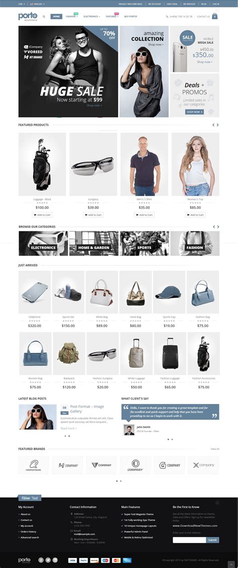 porto magento|themeforest magento.